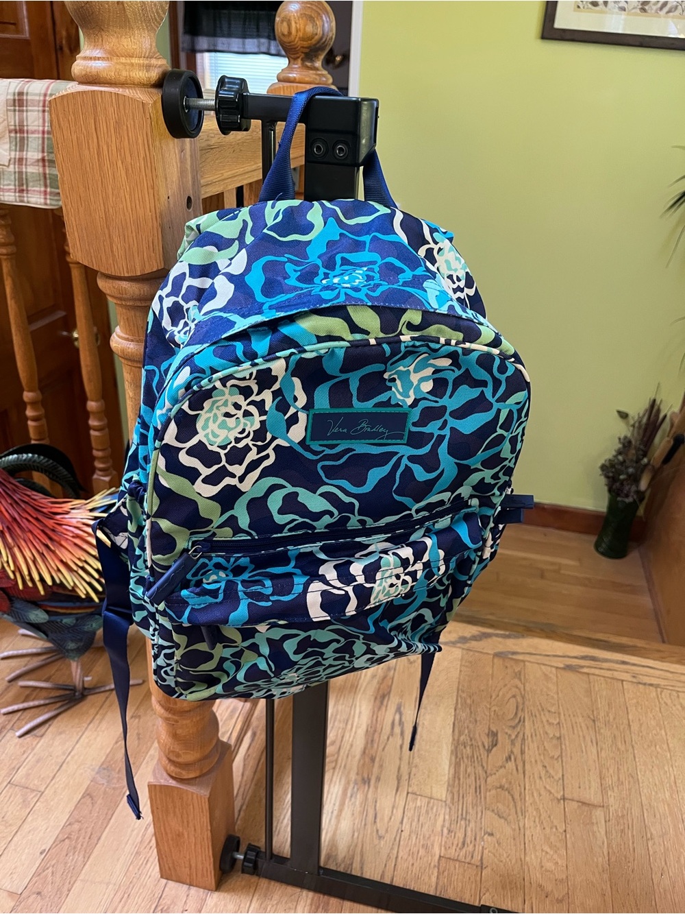 Vera Bradley Campus/Katalina Blues Backpack, retired style not sold anymore